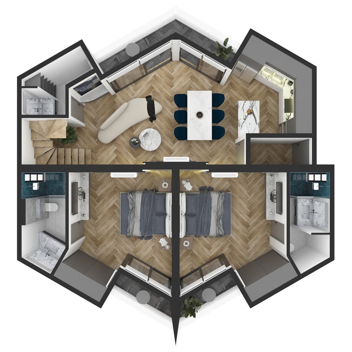TIPOLOGÍA D- PLANTA BAJA